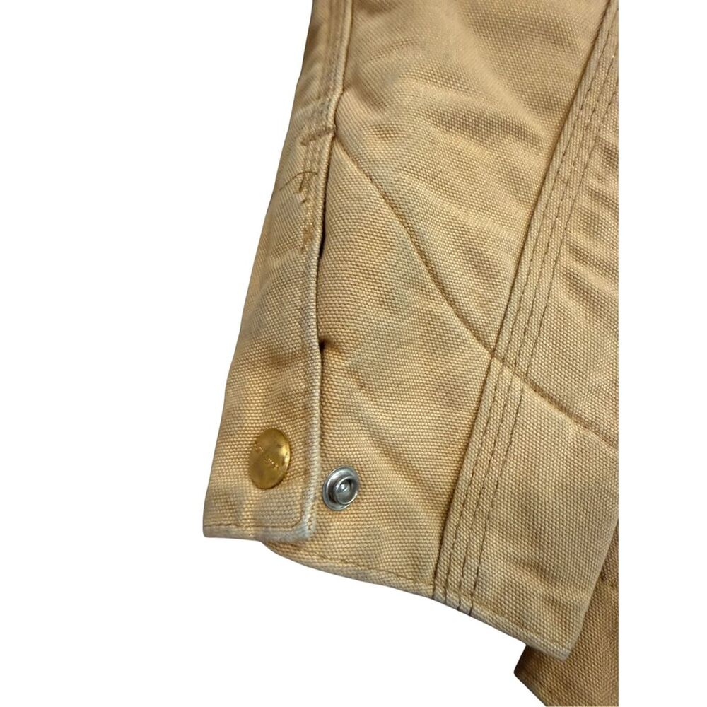 Vintage Carhartt J01 BRN Detroit Jacket Blanket Lined USA Made Workwear 42 Regul - Picture 6 of 14